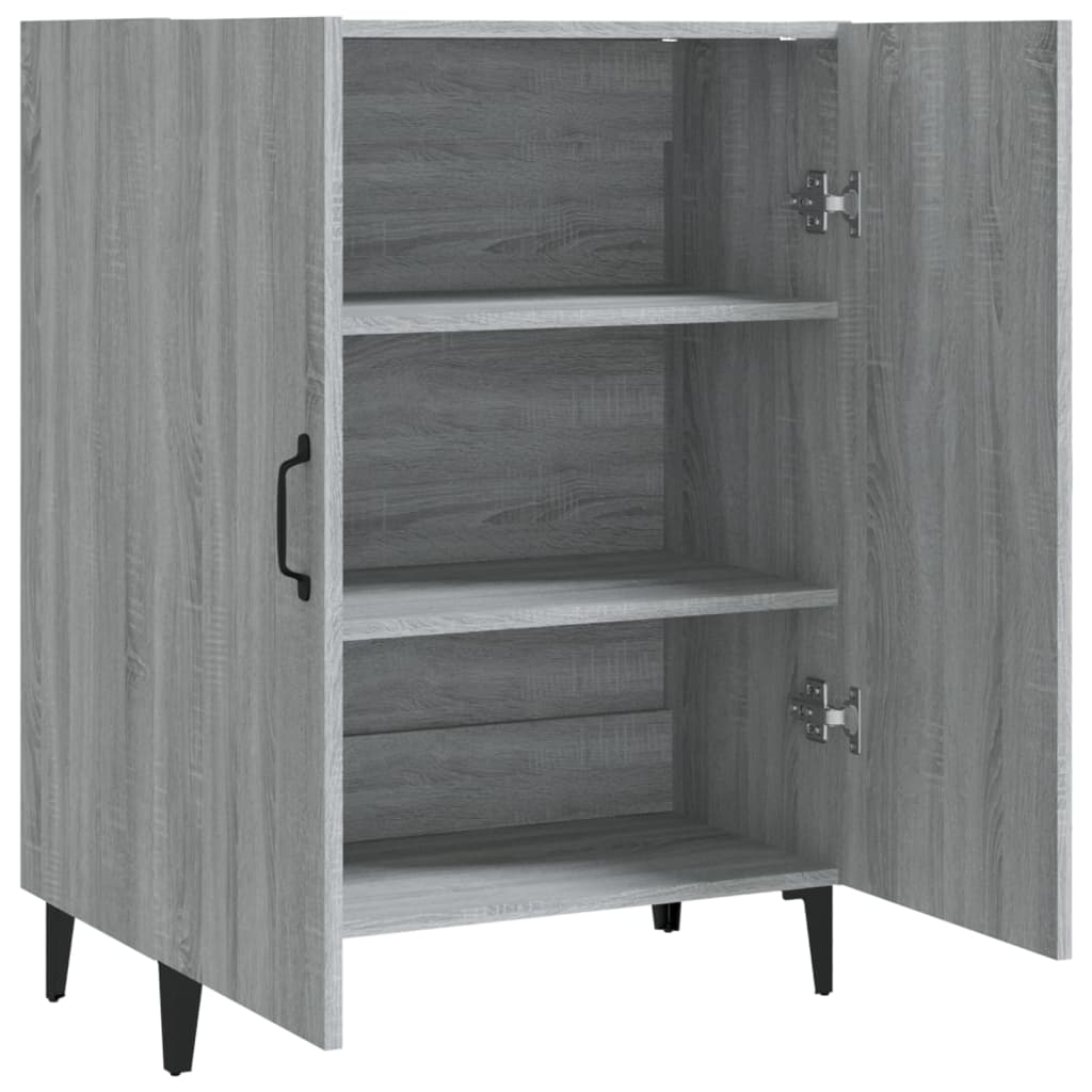 Sideboard Grau Sonoma 70x34x90 cm Holzwerkstoff